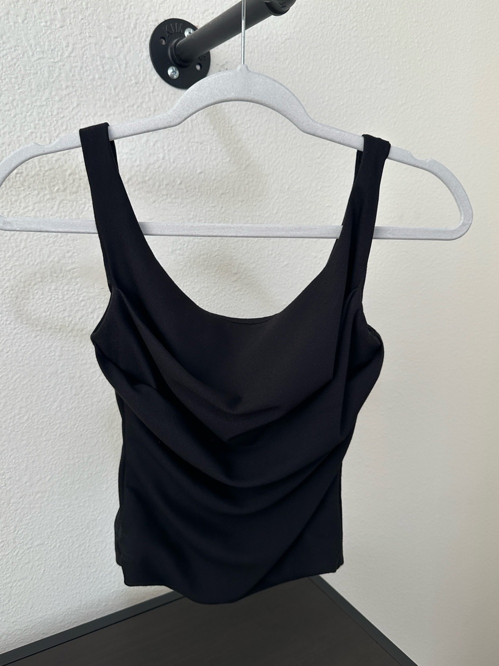 ✨SOLD✨House of CB Black Draped Cowl Corset Top
